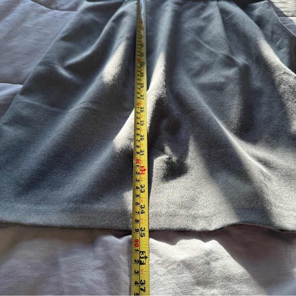 BANANA REPUBLIC Grey Bow Back midi Dress size 6P - Picture 13 of 16